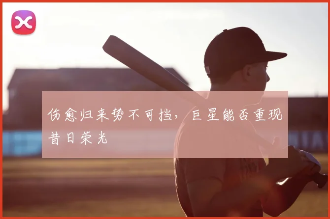 伤愈归来势不可挡，巨星能否重现昔日荣光